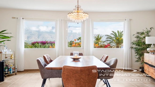 Villa with Great Sea Views in a Prime Location Near Altea Old Town