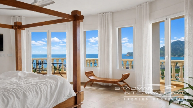 Villa with Great Sea Views in a Prime Location Near Altea Old Town
