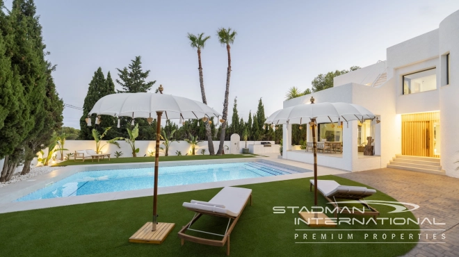 Villa Ibicenca Cerca de la Playa y del Puerto Portosenso