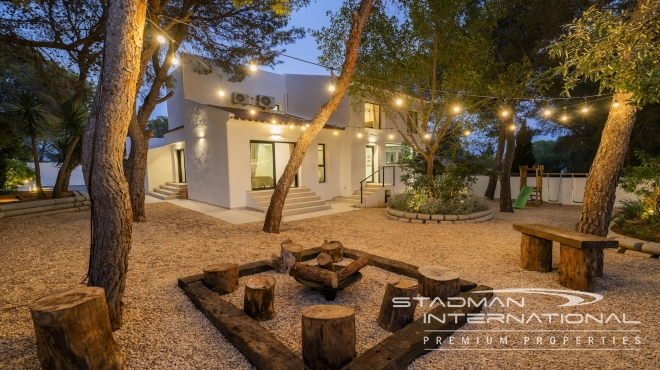 Villa Ibicenca Cerca de la Playa y del Puerto Portosenso