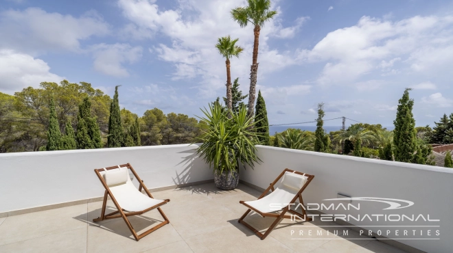 Villa Ibicenca Cerca de la Playa y del Puerto Portosenso