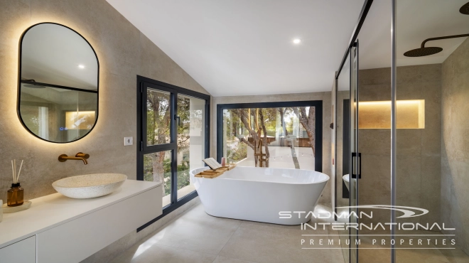 Villa Ibicenca Cerca de la Playa y del Puerto Portosenso
