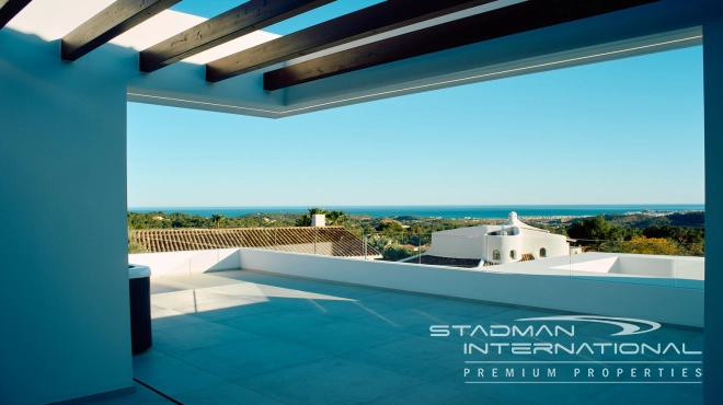 Modern New Build Villa on a Corner Plot with Sea Views