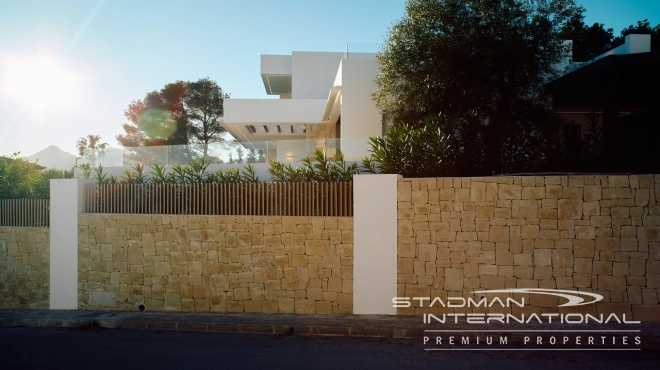 Modern New Build Villa on a Corner Plot with Sea Views