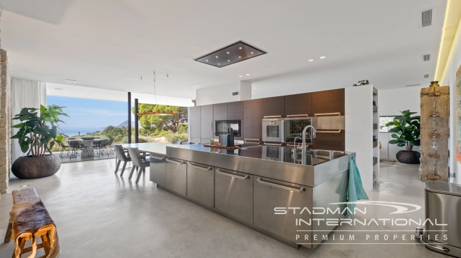 Modern Villa with Beautiful Sea Views Near Altea Golf Club
