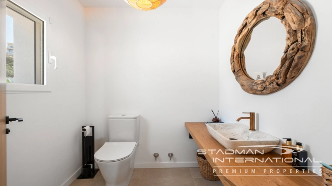 Villa with Spacious Plot and Sea Views Within Walking Distance of Old Town Altea