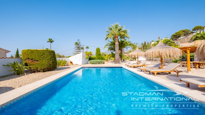 Villa with Spacious Plot and Sea Views Within Walking Distance of Old Town Altea