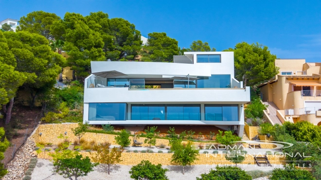 Modern Design Villa with Fabulous Sea Views in Altea Hills