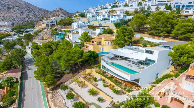 Modern Design Villa with Fabulous Sea Views in Altea Hills