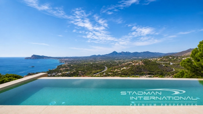 Modern Design Villa with Fabulous Sea Views in Altea Hills