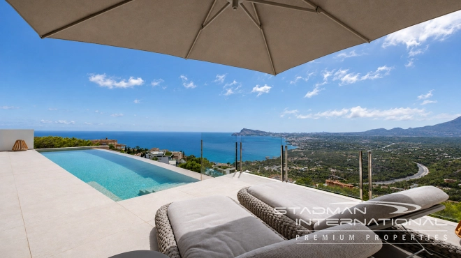 Modern Design Villa with Fabulous Sea Views in Altea Hills