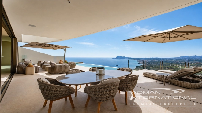 Modern Design Villa with Fabulous Sea Views in Altea Hills