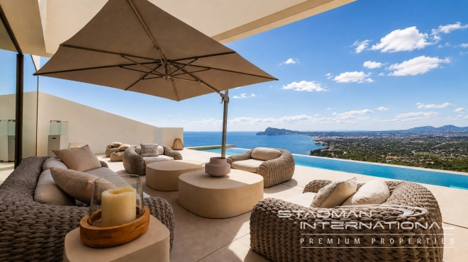 Modern Design Villa with Fabulous Sea Views in Altea Hills