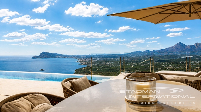 Modern Design Villa with Fabulous Sea Views in Altea Hills