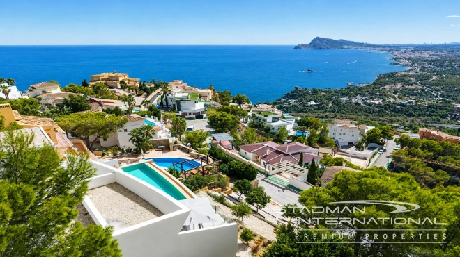Modern Design Villa with Fabulous Sea Views in Altea Hills