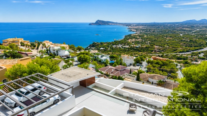 Modern Design Villa with Fabulous Sea Views in Altea Hills