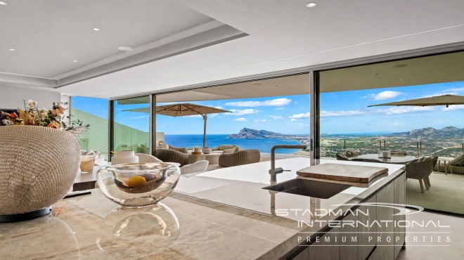 Modern Design Villa with Fabulous Sea Views in Altea Hills