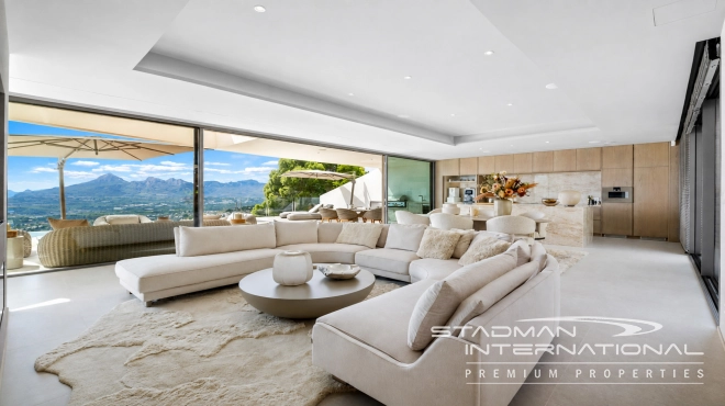 Modern Design Villa with Fabulous Sea Views in Altea Hills