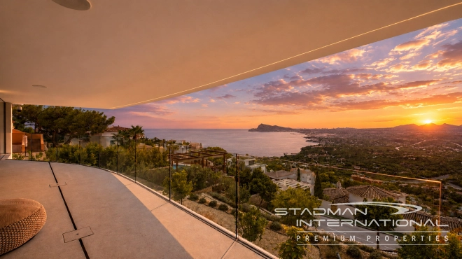 Modern Design Villa with Fabulous Sea Views in Altea Hills