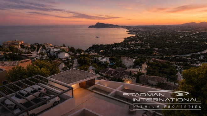 Modern Design Villa with Fabulous Sea Views in Altea Hills