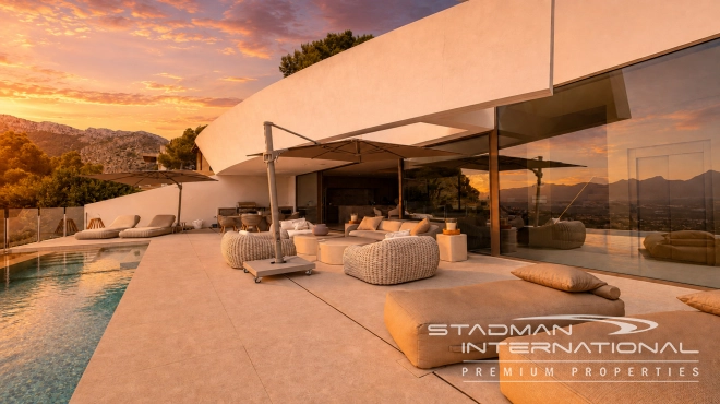 Modern Design Villa with Fabulous Sea Views in Altea Hills