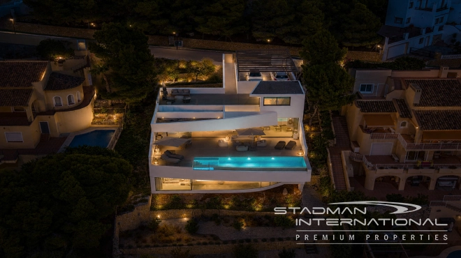 Modern Design Villa with Fabulous Sea Views in Altea Hills