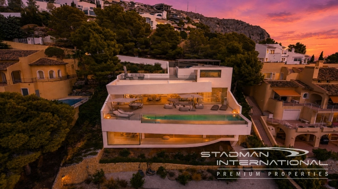 Modern Design Villa with Fabulous Sea Views in Altea Hills