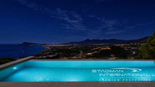Modern Design Villa with Fabulous Sea Views in Altea Hills
