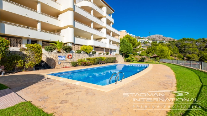 Beautiful Apartment with Spacious Terrace and Sea Views in Altea Hills
