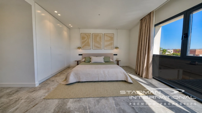 Modern Villa on a Flat Plot in a Central Location Near Altea