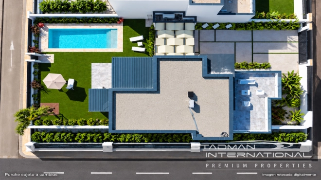 Modern Villa on a Flat Plot in a Central Location Near Altea